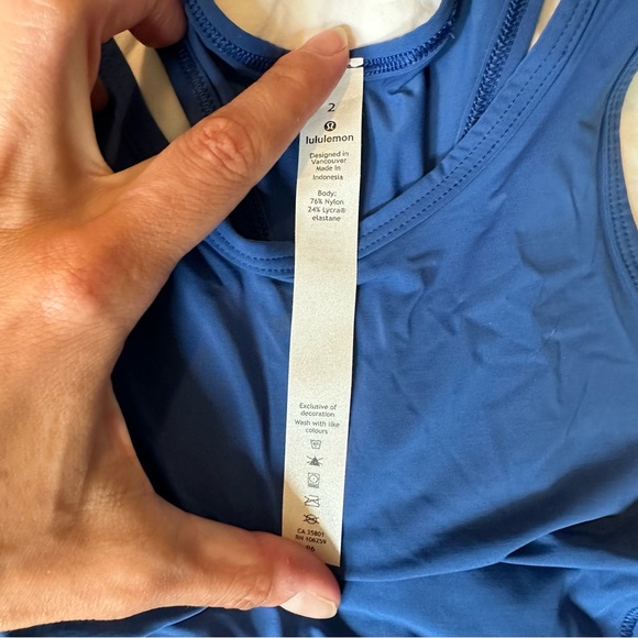 NWT: Lululemon Power Thru Tank - Picture 4 of 5